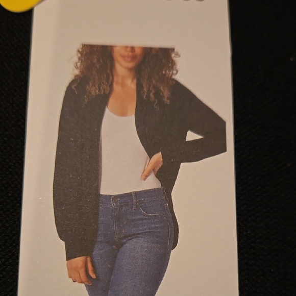 Ella Moss Black Cardigan - Picture 3 of 3